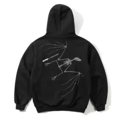 Zip-Thru Hoods|Pullover Hoods-Butter Goods Nocturna Puover Hood, Back