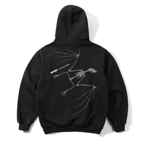 Zip-Thru Hoods|Pullover Hoods-Butter Goods Nocturna Puover Hood, Back
