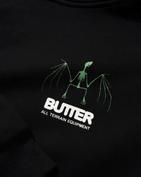 Zip-Thru Hoods|Pullover Hoods-Butter Goods Nocturna Puover Hood, Back