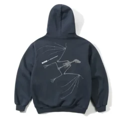 Zip-Thru Hoods|Pullover Hoods-Butter Goods Nocturna Puover Hood, tee