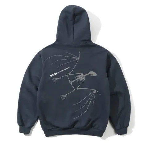 Zip-Thru Hoods|Pullover Hoods-Butter Goods Nocturna Puover Hood, tee