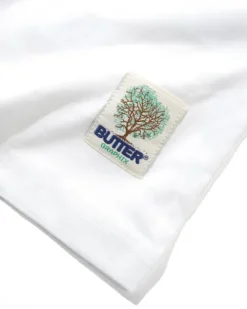 T-Shirts-Butter Goods Organic Tee, White