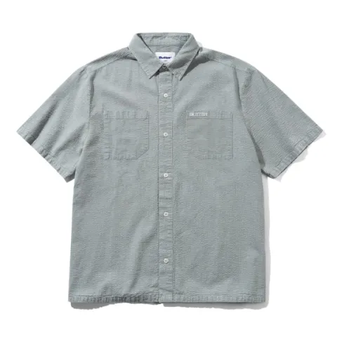 Shirts| Shirts-Butter Goods Overdye eerucker / hirt, Grey