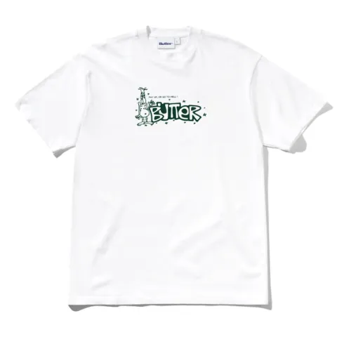 T-Shirts-Butter Goods Pay Up Tee, White