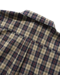 Shirts| Shirts-Butter Goods Paid hirt, Beige / Navy