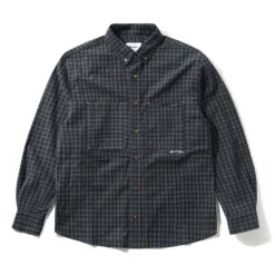 Shirts| Shirts-Butter Goods Paid hirt, Navy / Foret