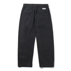Denim Jeans|Pants-Butter Goods Pleated Trousers, Washed Black