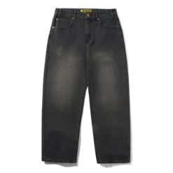 Denim Jeans|Pants-Butter Goods Racer Denim Jeans, Faded Black