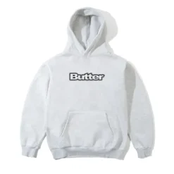 Zip-Thru Hoods|Pullover Hoods-Butter Goods Radiant ogo Puover Hood, Ah