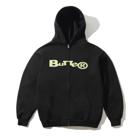 Zip-Thru Hoods|Pullover Hoods-Butter Goods Regitered Zip-Thru Hood, Back