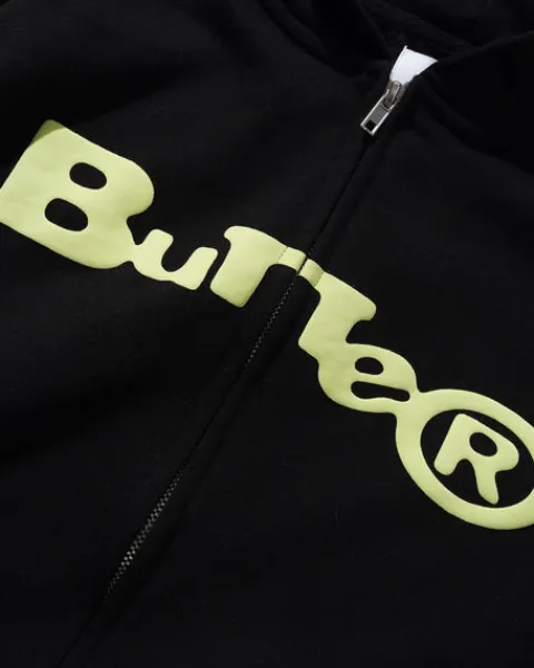 Zip-Thru Hoods|Pullover Hoods-Butter Goods Regitered Zip-Thru Hood, Back