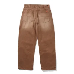 Denim Jeans|Pants-Butter Goods Relaxed Denim Jeans, Distressed Brown