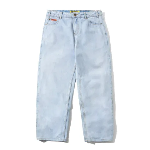 Denim Jeans|Pants-Butter Goods Relaxed Denim Jeans, Light Blue