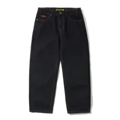 Denim Jeans|Pants-Butter Goods Relaxed Denim Jeans, Washed Black