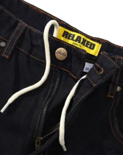 Denim Jeans|Pants-Butter Goods Relaxed Denim Jeans, Washed Black