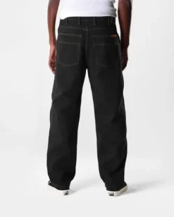 Denim Jeans|Pants-Butter Goods Relaxed Denim Jeans, Washed Black
