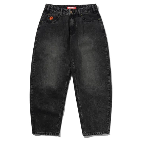 Denim Jeans|Pants-Butter Goods Santosuosso Denim Jeans, Stonewash Black