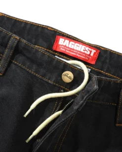 Denim Jeans|Pants-Butter Goods Santosuosso Denim Jeans, Stonewash Black