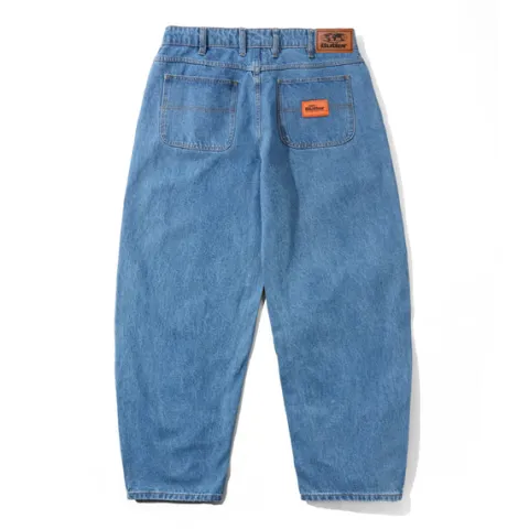 Denim Jeans|Pants-Butter Goods Santosuosso Denim Jeans, Washed Indigo