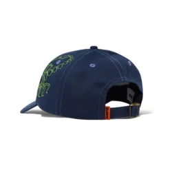 Hats|Beanies-Butter Goods Scorpion 6 Panel Cap, Navy