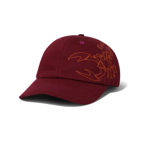 Hats|Beanies-Butter Goods Scorpion 6 Panel Cap, Port