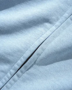 Zip-Thru Hoods|Pullover Hoods-Butter Goods crawing Zip-Thru Hood, Wahed Ocean