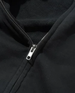 Zip-Thru Hoods|Pullover Hoods-Butter Goods crawing Zip-Thru Hood, Wahed idnight