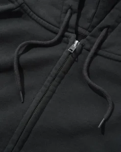 Zip-Thru Hoods|Pullover Hoods-Butter Goods crawing Zip-Thru Hood, Wahed idnight