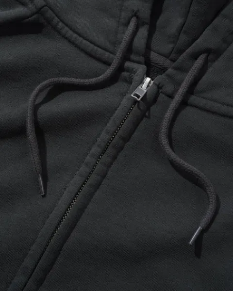Zip-Thru Hoods|Pullover Hoods-Butter Goods crawing Zip-Thru Hood, Wahed idnight