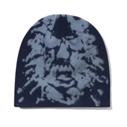 Hats|Beanies-Butter Goods Shout Skully Beanie, Navy
