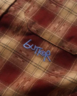 Shirts| Shirts-Butter Goods irocco hirt, Henna / Tan