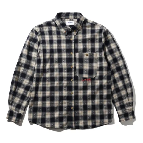 Shirts| Shirts-Butter Goods irocco hirt, Navy / White