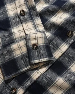Shirts| Shirts-Butter Goods irocco hirt, Navy / White