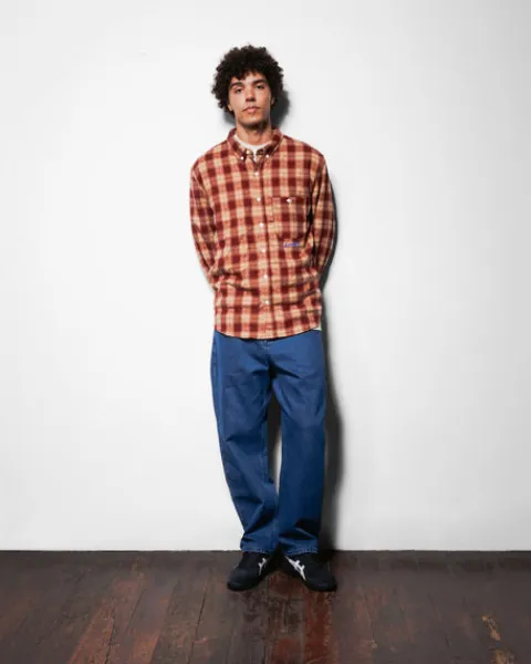 Shirts| Shirts-Butter Goods irocco hirt, Navy / White