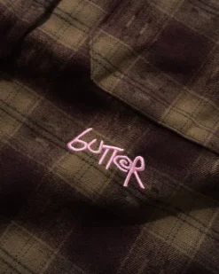 Shirts| Shirts-Butter Goods irocco hirt, Pu / Taupe