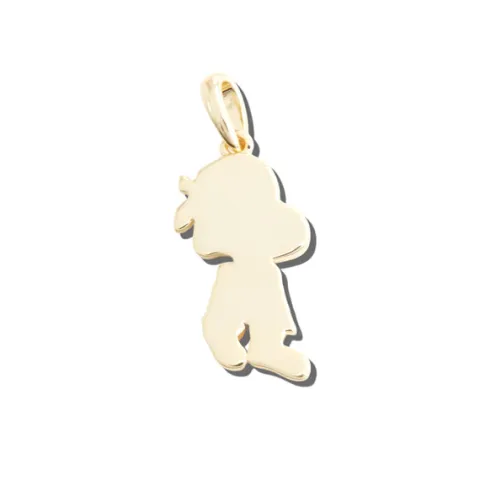 Accessories-Butter Goods Snoopy Pendant, Gold