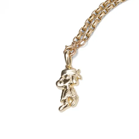 Accessories-Butter Goods Snoopy Pendant, Gold