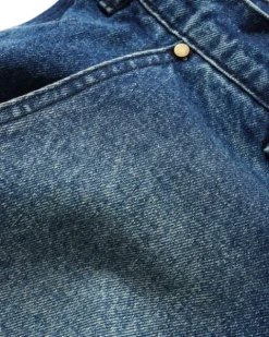Denim Jeans|Pants-Butter Goods Spike Denim Jeans, Distressed Indigo