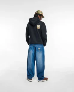 Denim Jeans|Pants-Butter Goods Spike Denim Jeans, Distressed Indigo