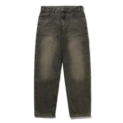 Denim Jeans|Pants-Butter Goods Straight Leg Denim Jeans, Brown Tint