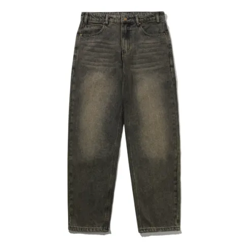 Denim Jeans|Pants-Butter Goods Straight Leg Denim Jeans, Brown Tint