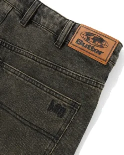 Denim Jeans|Pants-Butter Goods Straight Leg Denim Jeans, Brown Tint