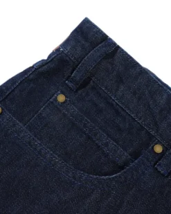 Denim Jeans|Pants-Butter Goods Straight Leg Denim Jeans, Dark Indigo