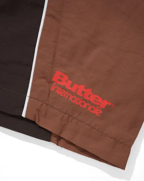 Denim Shorts|Shorts-Butter Goods Track hort, Brown
