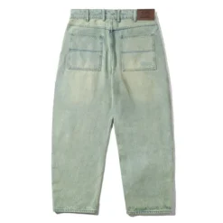 Denim Jeans|Pants-Butter Goods Trim Denim Jeans, Sunfade Blue