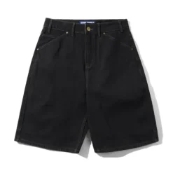 Denim Shorts|Shorts-Butter Goods Trim Denim Shorts, Rinsed Black