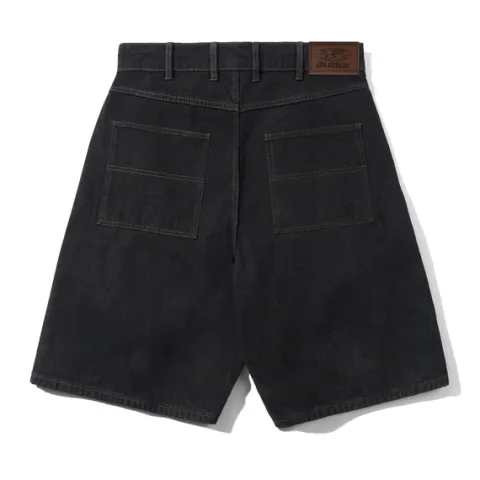 Denim Shorts|Shorts-Butter Goods Trim Denim Shorts, Rinsed Black