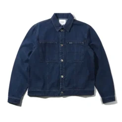 Jackets-Butter Goods Trucker Deni Jacket, Dark Bue