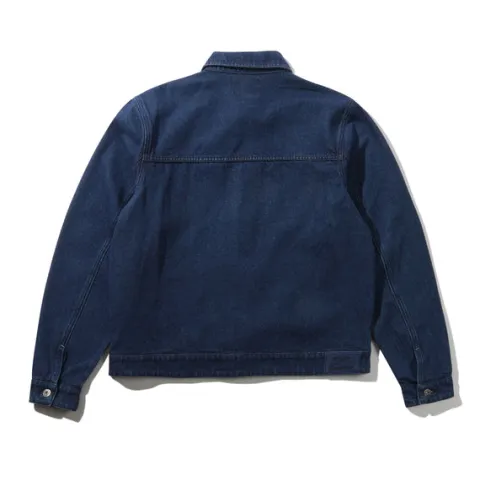 Jackets-Butter Goods Trucker Deni Jacket, Dark Bue