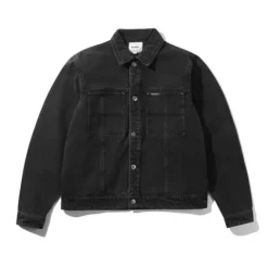Jackets-Butter Goods Trucker Deni Jacket, Wahed Back